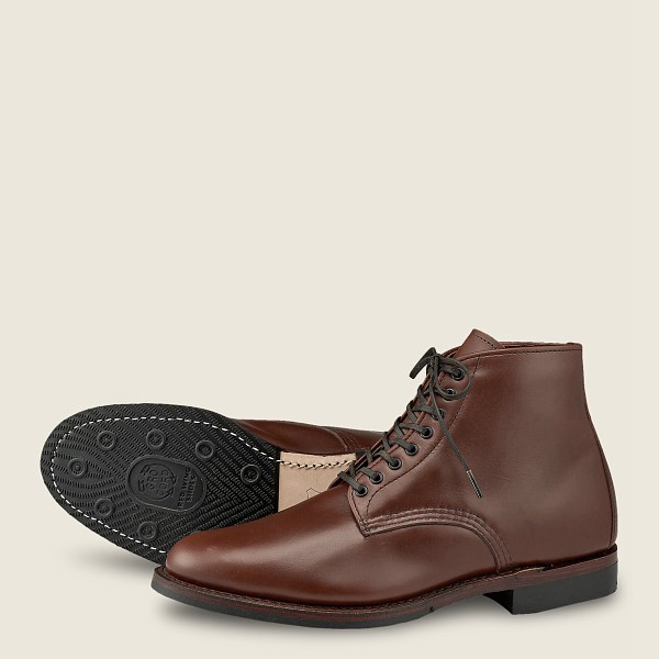 Heritage Støvler Herre - Red Wing Williston - 6-Inch Featherstone Læder - Mørkebrune - OFUYZM-150